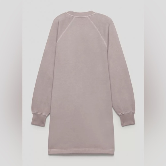 Aritzia Wilfred Free Fleece Sweater Dress - Picture 7 of 10